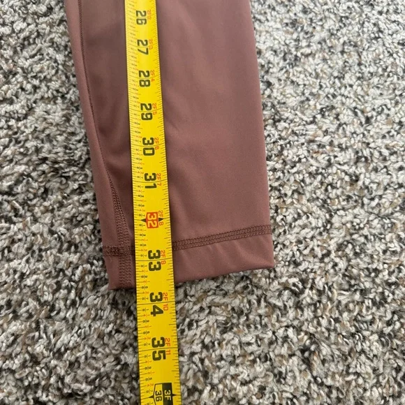 Yogalicious Lux High Waist Dusty Rose Athletic Leggings Womens Active Pants M - Picture 7 of 10